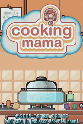 Cooking Mama (USA) screen shot title